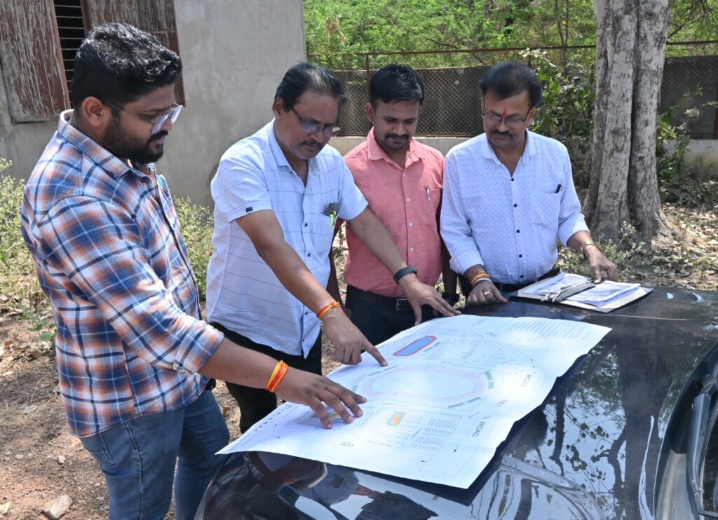 भिलाई में 15 करोड़ की लागत से 17 एकड़ में भव्य एवं आकर्षक स्पोट्स परिसर का निर्माण होगा