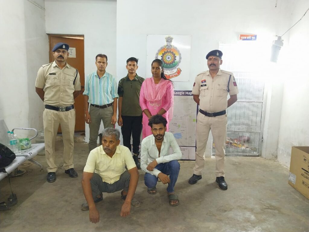 बिहार में धोखाधड़ी कर 5403043/रूपये गबन कर कर फरार आरोपियों को पकड़ने में मिली सफलता