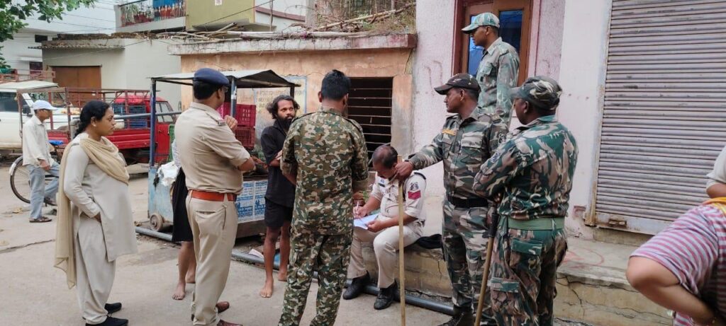 छत्तीसगढ़ में अवैध घुसपैठियों के विरुद्ध दुर्ग पुलिस की कार्यवाही लगातार जारी