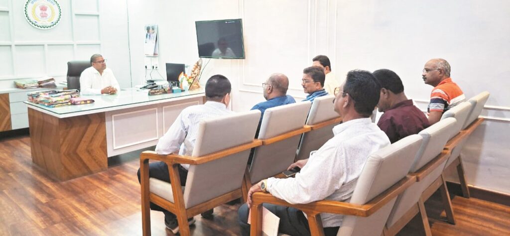 टाउनशिप क्षेत्र में जल जनित बीमारियों से बचाव को लेकर बैठक आयोजित