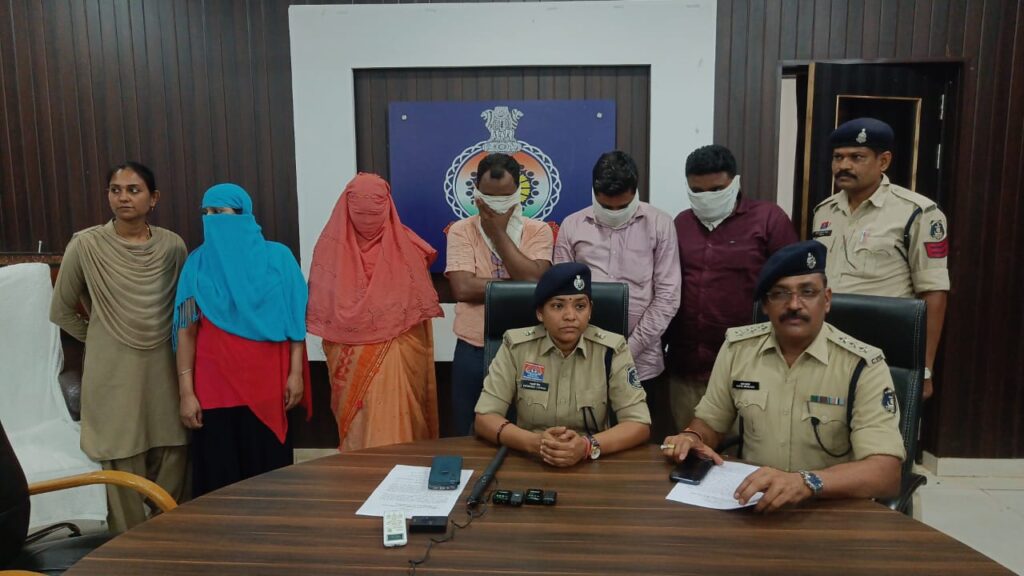 स्पा सेंटर की आड़ में चल रहे देह व्यापार का भांडाफोड़, ब्लू एलीजों, सेन्स एवं एलोरा स्पॉ के संचालकों सहित तीन ग्राहक गिरफ्तार