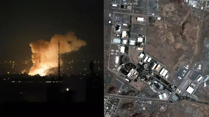 ईरान के परमाणु ठिकाने पर इजरायली बमबारी से भीषण विस्फोट, आ गया भूकंप, तेहरान का 100 मिसाइलों से पलटवार