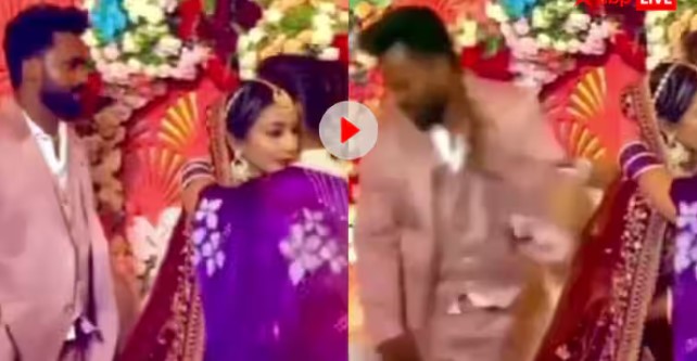 लगता है भाई की पहले वाली है…स्टेज पर चढ़ महिला ने दूल्हे को जमकर लगाए चांटे, वायरल हो रहा वीडियो