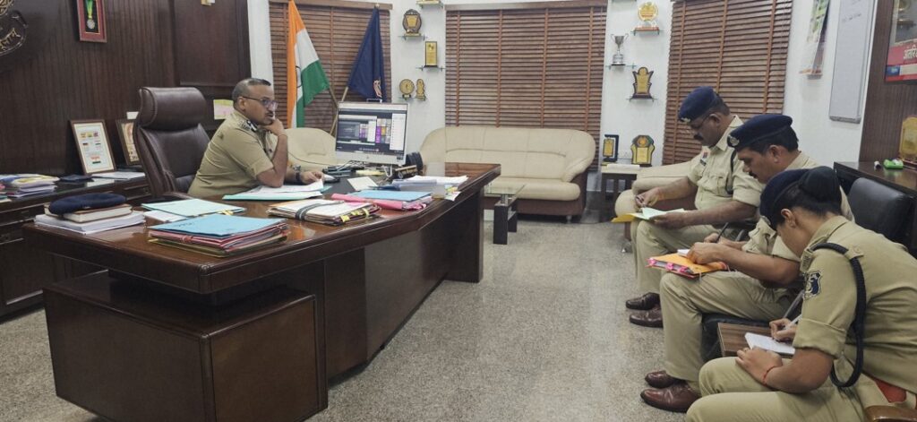 पुलिस महानिरीक्षक दुर्ग रेंज द्वारा मर्डर केस इन्वेस्टिगेशन पर ऑनलाइन प्रशिक्षण आयोजित