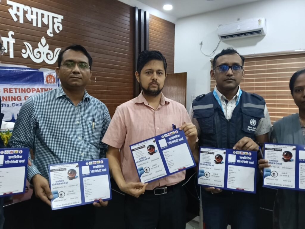 एनपी-एनसीडी कार्यक्रम अंतर्गत कलेक्टर परिसर में आयोजित कैम्प