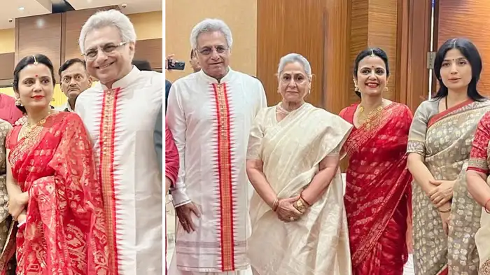 ​65 के पूर्व सांसद की दूसरी बीवी बन महुआ मोइत्रा आईं सामने, लाल साड़ी पहन रिसेप्शन में बनीं नई दुल्हन, लगीं सुंदर