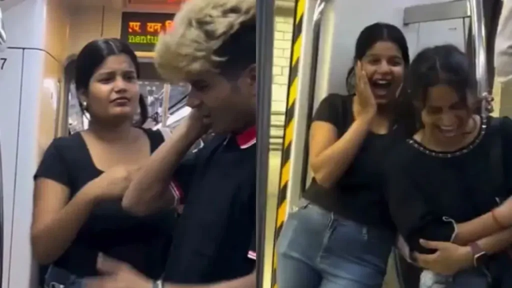 बिना मतलब लड़की ने मारा थप्पड़ तो लड़के ने ऐसे लिया बदला, नजारा देख हंसी नहीं होगी कंट्रोल