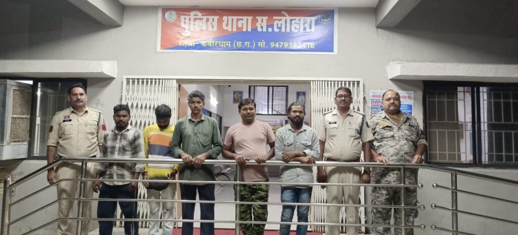 कबीरधाम पुलिस की कार्रवाई – सार्वजनिक स्थानों पर शराब पीने वालों की अब खैर नहीं