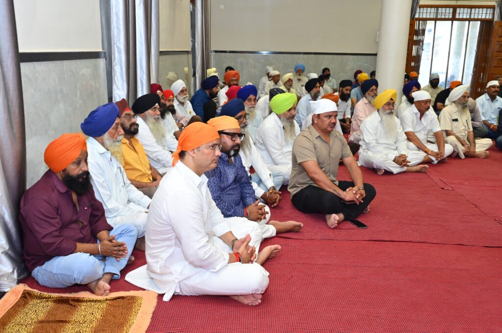 भिलाई में श्री गुरु ग्रन्थ साहिब जी के पहले प्रकाश पर्व को समर्पित कीर्तन दरबार