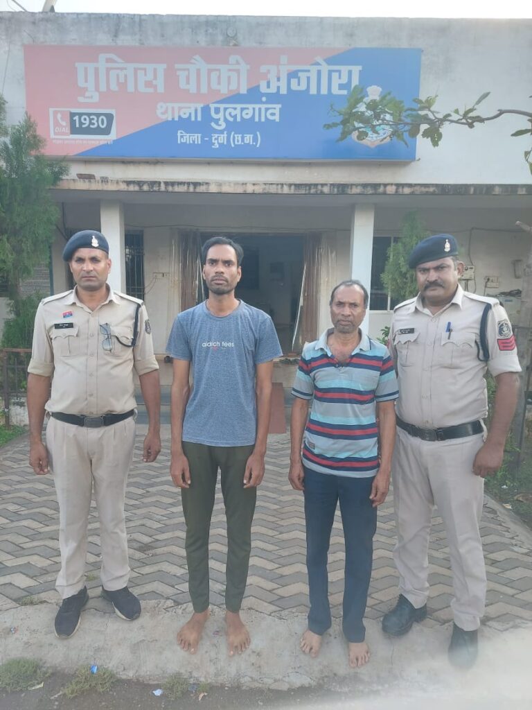 मंत्रालय में नौकरी लगाने के नाम पर 12 लोगों से 70  लाख रुपये की धोखाधड़ी, आरोपी पिता पुत्र गिरफ्तार