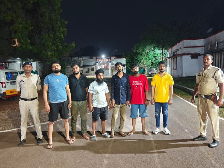 246 ग्राम कीमती लगभग 25 लाख का चिटटा जप्त, 6 आरोपी गिरफ्तार