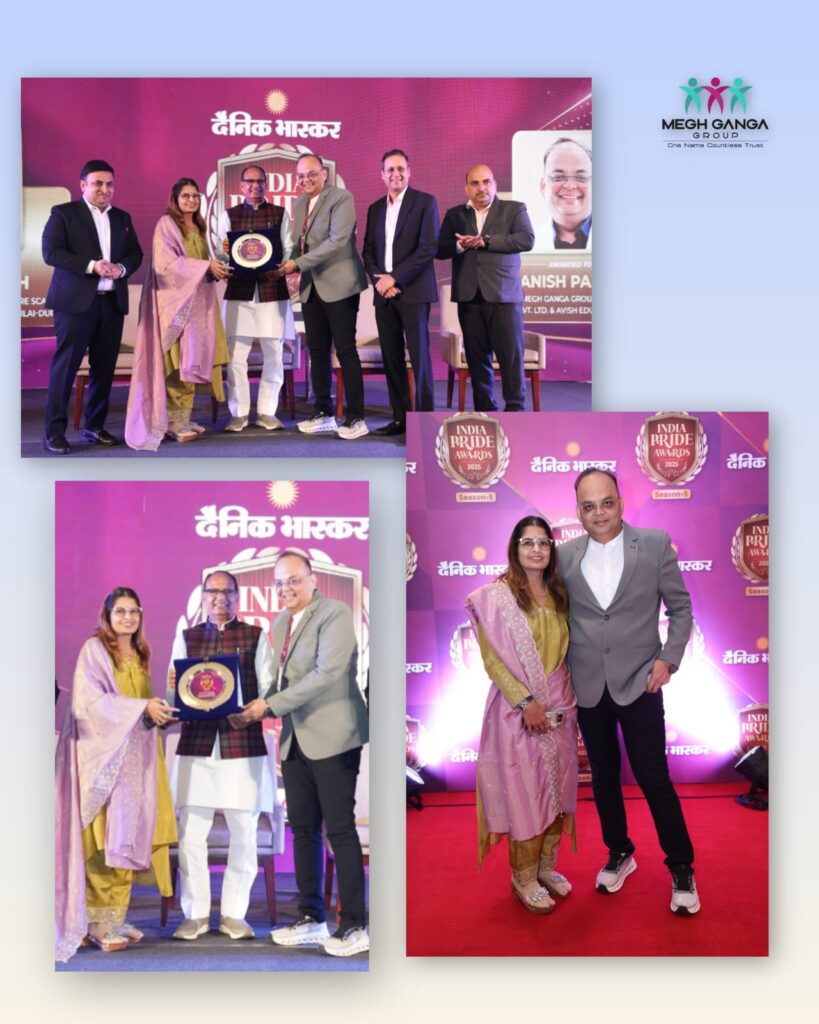 प्राइड ऑफ इंडिया 2025 -26 के सम्मान से सम्मानित-दुर्ग के मनीष पारख, दिल्ली के केंद्रीय मंत्री — कृषि एवं किसान कल्याण मंत्रालय।