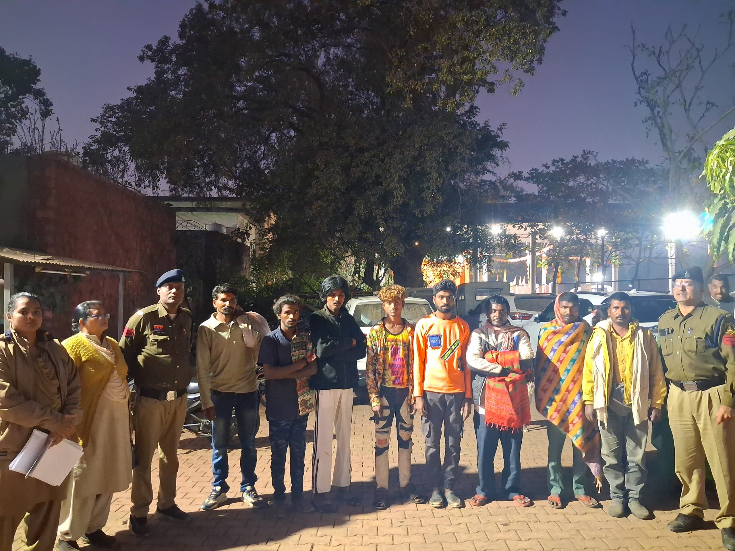 थाना भिलाई नगर क्षेत्रांतर्गत संदिग्धो के विरूद्व की गई कार्यवाही