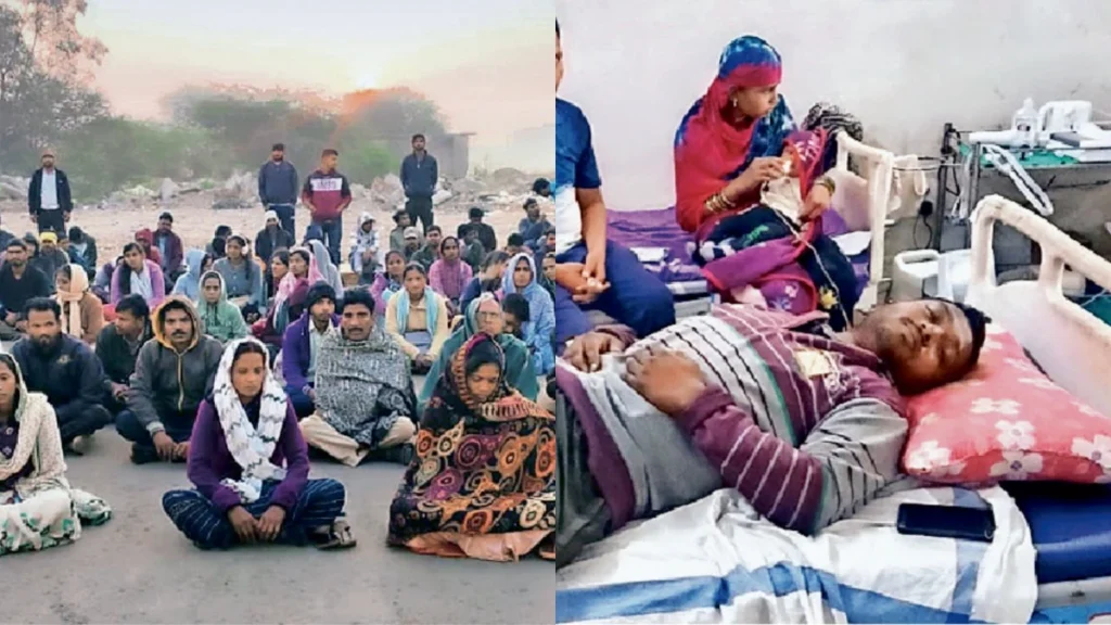 सहायक शिक्षक भर्ती पर मचा रायपुर में बवाल, शिक्षा मंत्री के बंगले का दोबारा घेराव, दो अभ्यर्थी बेहोश।