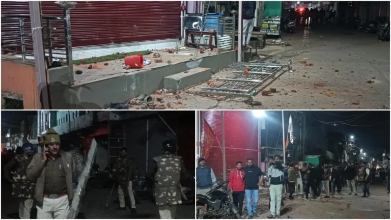 सिहोरा में गुरुवार रात ऐसे शुरू हुआ था विवाद, देखते ही देखते चलने लगे पत्थर; मंदिर की ग्रिल तोड़ी