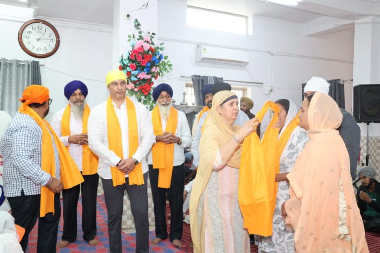 भिलाई में सात व्यक्तियों ने पुनः सिख धर्म अपना कर की ‘घर-वापसी’