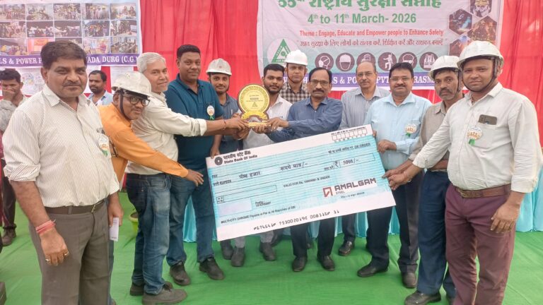 टॉपवर्थ स्टील्स एंड पावर प्रा. लि. में 55वां राष्ट्रीय सुरक्षा सप्ताह आयोजित