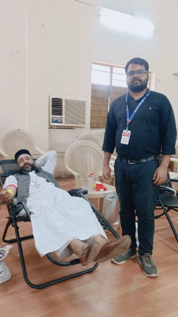 Blood donation camp organised at Christian College of engineering and technology bhilai