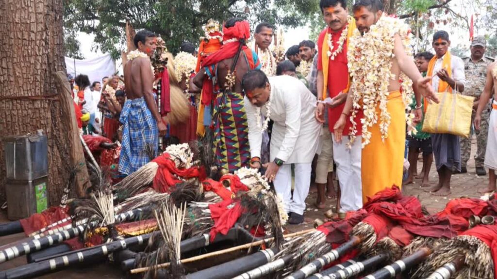 अबूझमाड़ में नक्सलवादी हिंसा पर पूर्ण विराम, नारायणपुर के बेनूर से शुरू हुआ विकास का महाअभियान।
