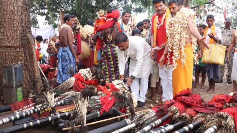 अबूझमाड़ में नक्सलवादी हिंसा पर पूर्ण विराम, नारायणपुर के बेनूर से शुरू हुआ विकास का महाअभियान।