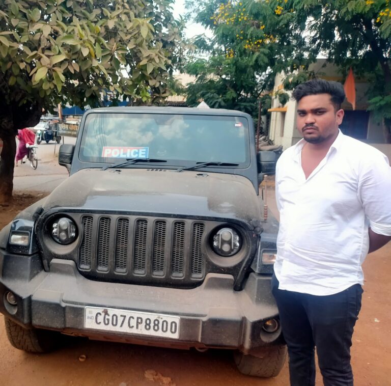 तेज व लापरवाहीपूर्वक वाहन चलाकर आमजन की जान जोखिम में डालने वाला आरोपी गिरफ्तार