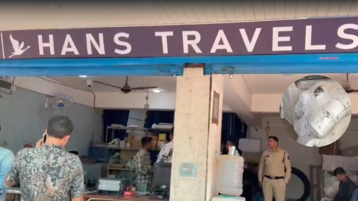 रिंग रोड स्थित हंस ट्रैवल्स पर DRI का छापा, करोड़ों के नोटों से भरे तीन बोरे बरामद